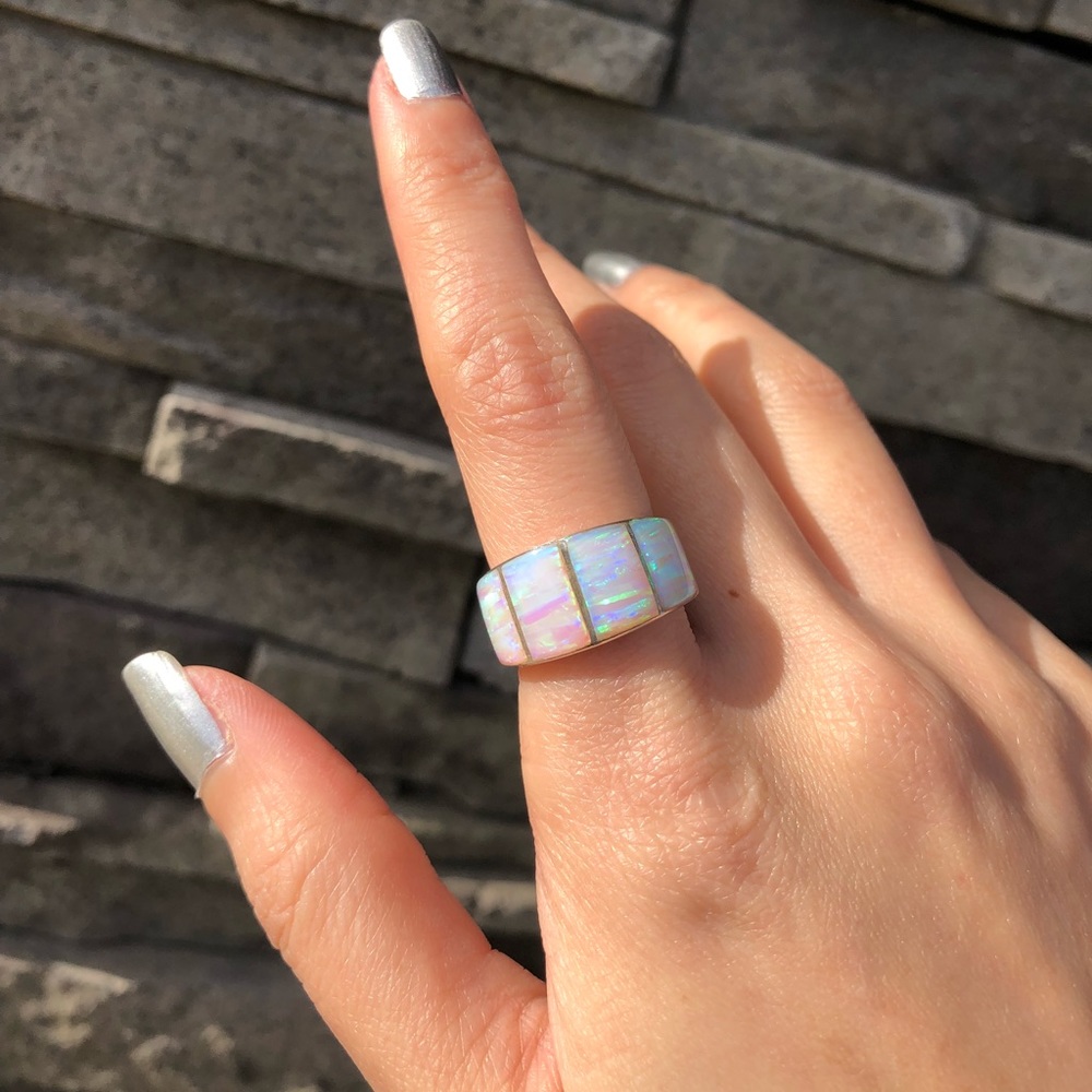Opal ring size 5.5